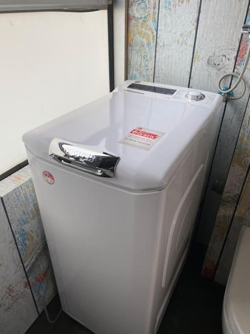 Gleis 2, Waggon Mit Ofen, Optional Mit Whirlpool Und Sauna Dahlem  Kültér fotó