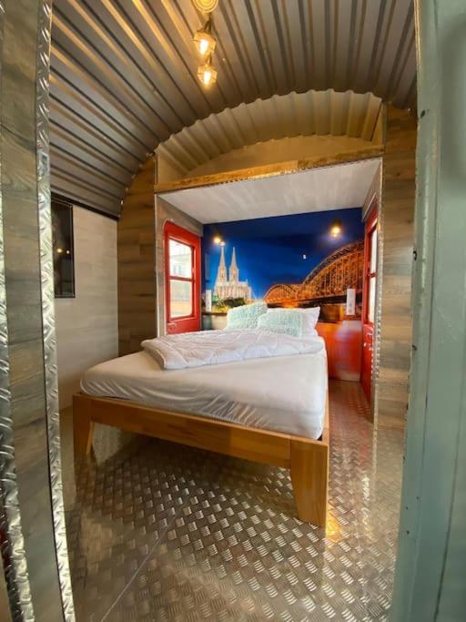 Gleis 2, Waggon Mit Ofen, Optional Mit Whirlpool Und Sauna Dahlem  Kültér fotó